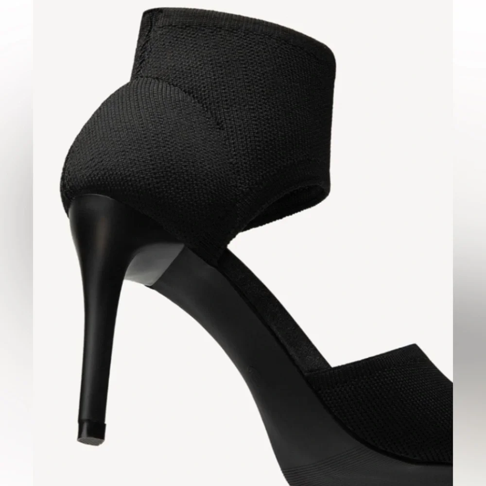 Elegant Black Women's Heels - Picture 13 of 14